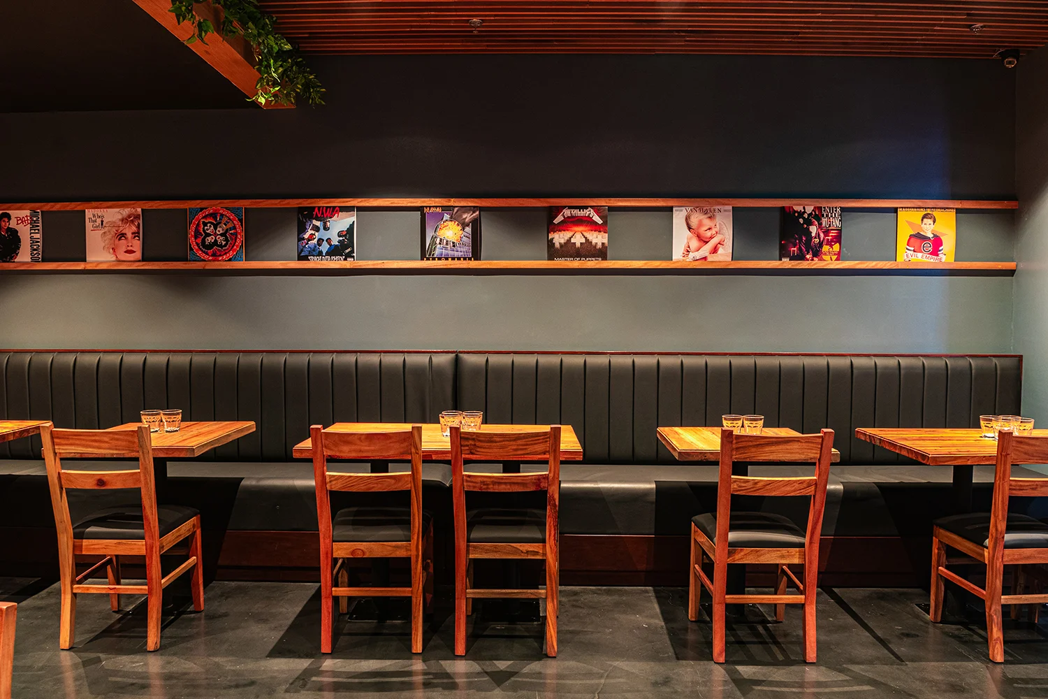 A Wildflour dining room