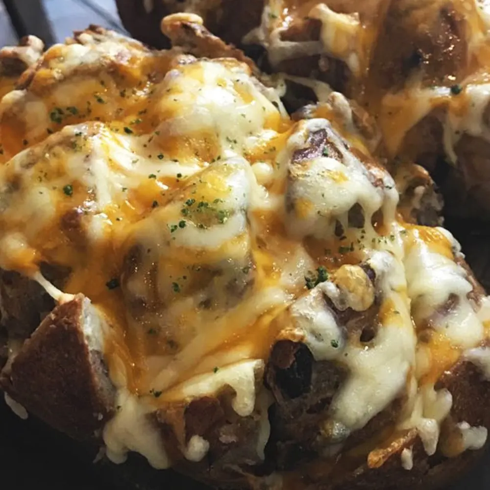 Garlic Cranberry Walnut Loaf