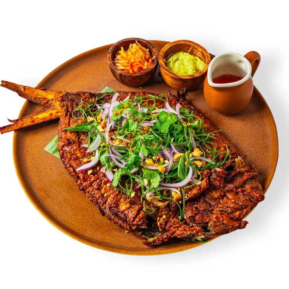 Fried Whole Bangus