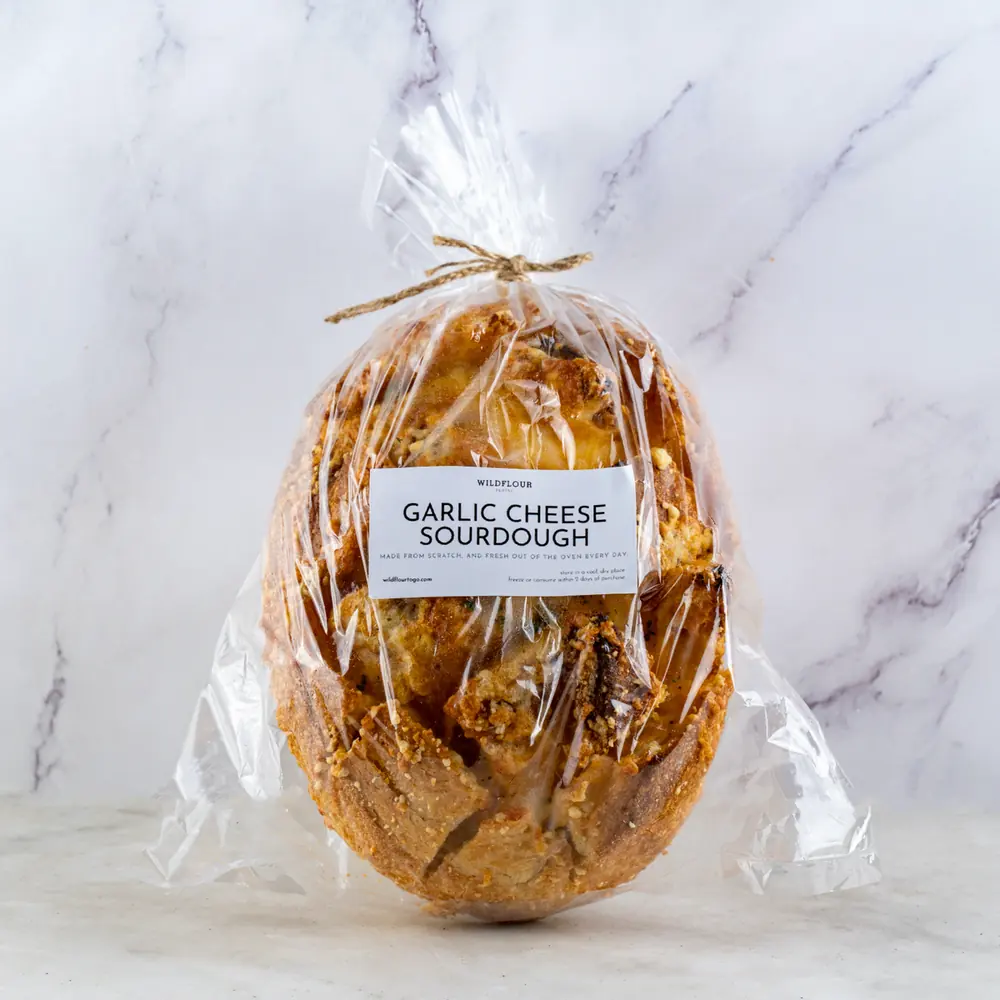 Garlic Cheese Sourdough