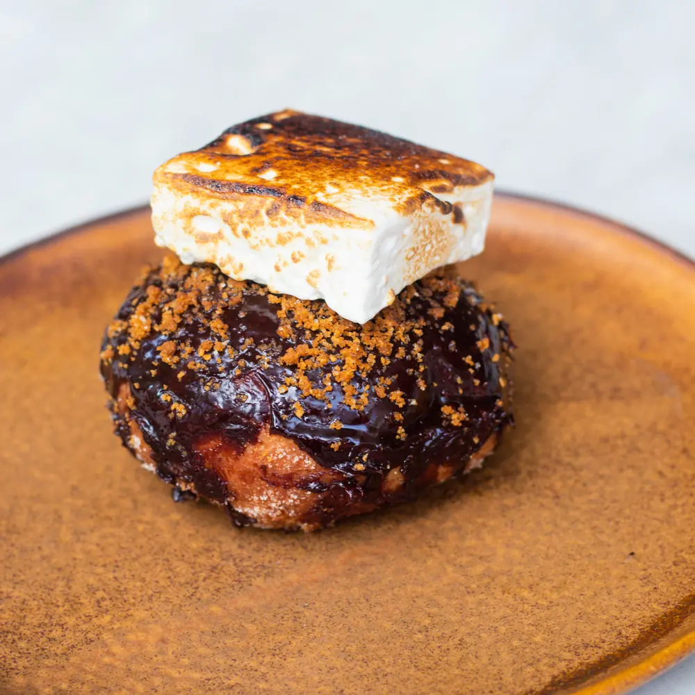Smores Bomboloni