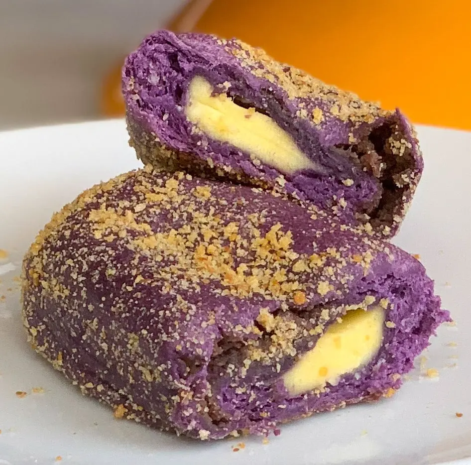 Ube Cheese Pandesal